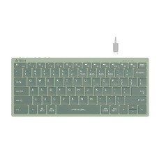 A4tech FBX51C Dual Mode Matcha Green Bluetooth Keyboard